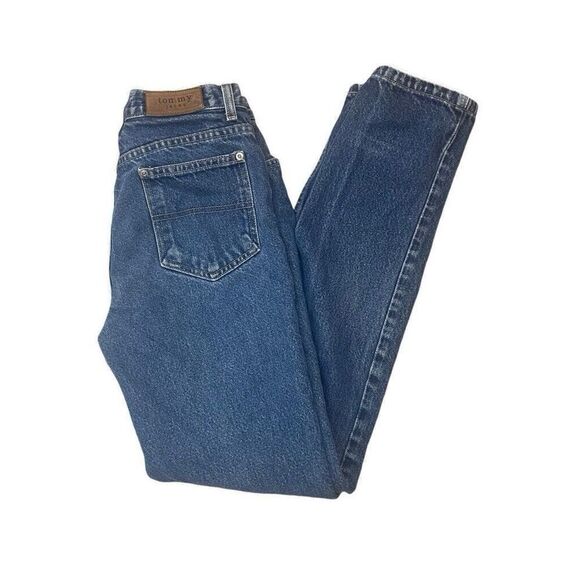 Vintage‎ Y2K 2000s Tommy Jeans High Waisted Size 7 Waist 26" - Picture 1 of 10